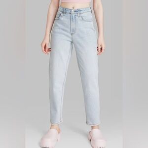 NWT Wild Fable Women's Super-High Rise Tapered Jeans. 16